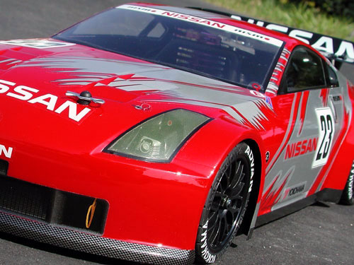 Hpi nissan 350z nismo gt race body #10