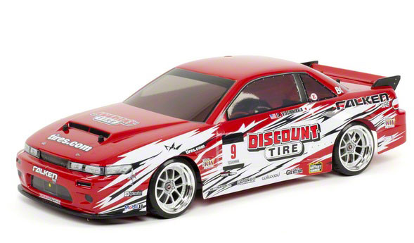 Радиоуправляемая машина HPI Nissan S13 Discount Tire/Falken Tire E10 Drift Waterproof 2.4GHz RTR (HPI-109291) (нажмите для увеличения) Радиоуправляемая машина HPI Nissan S13 Discount Tire/Falken Tire E10 Drift Waterproof 2.4GHz RTR (HPI-109291) (нажмите для увеличения)