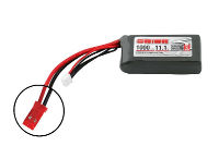 Team Orion LiPo Battery 11.1V 1000mAh 50C SoftCase JST with LED Charge Status (  )