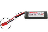 Team Orion LiPo Battery 11.1V 1300mAh 50C SoftCase JST with LED Charge Status (  )