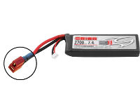 Team Orion LiPo Battery 11.1V 2700mAh 50C SoftCase Deans with LED Charge Status (  )