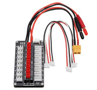 G.T.Power 2-3S LiPo Parallel Charging Board JST Plug (  )