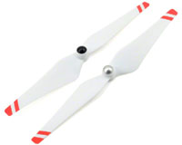 DJI 9.4x4.3 Self-tightening Propeller White/Red Stripes Set