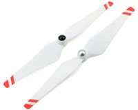 DJI 9.4x5.0 Self-tightening Propeller Metal Hub White/Red Stripes Set