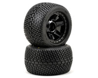 Road Rage 3.8 Tires Mounted on Desperado Black 1/2 Offset 17mm Wheels 2pcs (  )