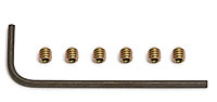 5-40x1/8 Set Screw with Wrench 6pcs (  )