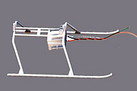 Landing Skids and Battery Frame White NE260A