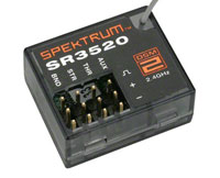 Spektrum SR3520 3-Channel DSM2 Micro Race Surface Receiver 2.4GHz