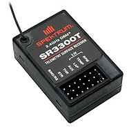 Spektrum SR3300T 3-Channel DSM Receiver 2.4GHz with Tlemetry Surface (  )