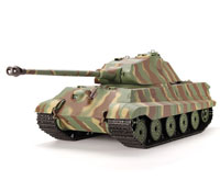 German King Tiger Production Turret Airsoft RC Battle Tank 1:16 with Smoke 2.4GHz (  )