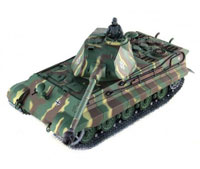 German King Tiger Production Turret Airsoft RC Battle Tank 1:16 PRO with Smoke 2.4GHz (  )
