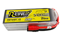 GensAce Tattu R-Line 1.0 6S1P LiPo 22.2V 5100mAh Battery 95C AS150 (  )