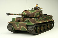 German Tiger I Late Production Forest Green Camo Airsoft Series 1:24 RTR (  )