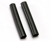 Heat Shield Tubing Fiberglass Black 2pcs (  )