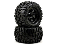 Trencher 2.8 30 Series Tires on Desperado Black Wheels Electric Front 2pcs (  )