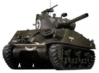United States M4A3 Sherman Green IR 1:24th 2.4GHz RTR (  )