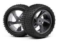 Truggy 1/18 Truck Wheel and Tyre Assembly Ion XT (  )