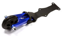 Aluminium Wheelie Bar Set Blue E-Revo 1/16