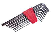 Hex Ball Wrenches 1.5mm, 2mm, 2.5mm, 3mm, 4mm, 5mm, 6mm (  )