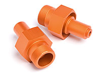 Front Hex Hub 24mm Orange 2pcs (  )