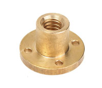 3D-Printer T10x2 Brass Nut (  )