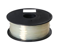 3D Printer ABS Filament 1.75mm Clear 1kg (  )