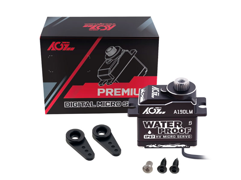 Сервопривод цифровой влагозащищённый AGF-RC A19DLM HV IP67 Waterproof Titanium Gear Digital Micro Servo (AGF-A19DLM) (нажмите для увеличения) Сервопривод цифровой влагозащищённый AGF-RC A19DLM HV IP67 Waterproof Titanium Gear Digital Micro Servo (AGF-A19DLM) (нажмите для увеличения)