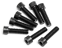 Cap Head Screw M6x25mm Hex Socket 8pcs (  )