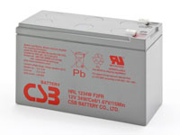 CSB HRL1234W AGM Pb Battery 12V 9Ah (нажмите для увеличения)