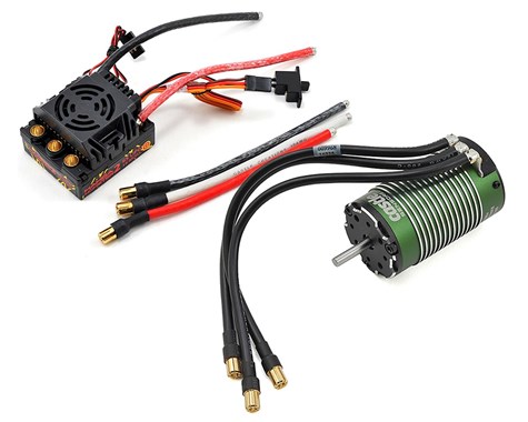 Castle Creations Mamba Monster 2 with 1512 4-Pole Sensored Motor 2650kV 1/8th Brushless ESC Combo (  )