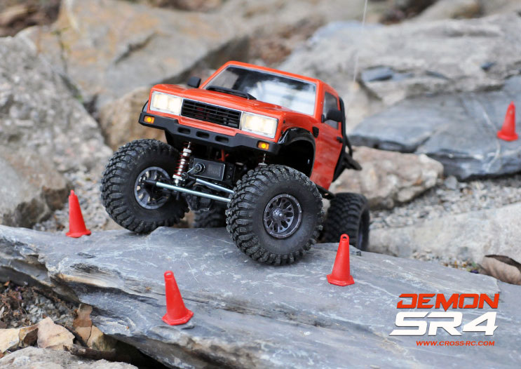 Радиоуправляемая машина CrossRC SR4B Demon Crawler 4WD 1:10 Kit (CR90100049) (нажмите для увеличения) Радиоуправляемая машина CrossRC SR4B Demon Crawler 4WD 1:10 Kit (CR90100049) (нажмите для увеличения)