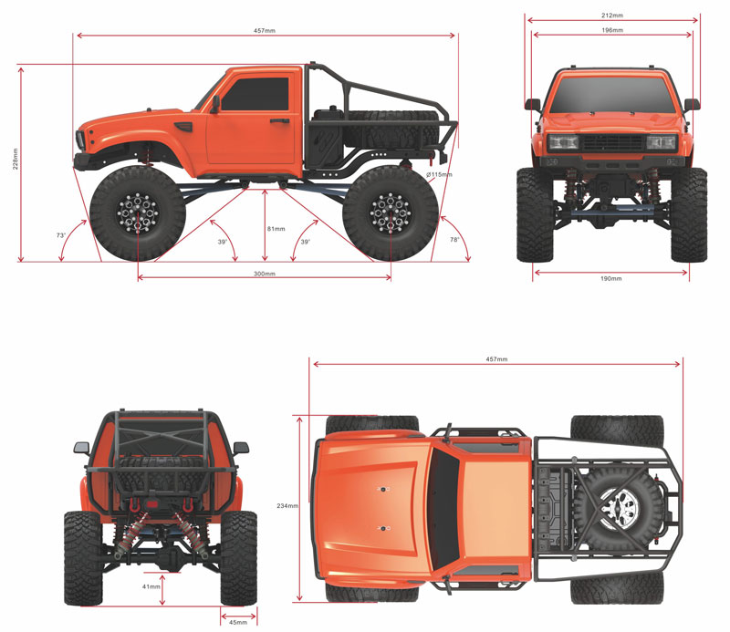 Радиоуправляемая машина CrossRC SR4B Demon Crawler 4WD 1:10 Kit (CR90100049) (нажмите для увеличения) Радиоуправляемая машина CrossRC SR4B Demon Crawler 4WD 1:10 Kit (CR90100049) (нажмите для увеличения)