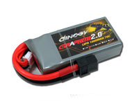 Dinogy Graphene 2.0 LiPo Battery 3S 11.1V 1000mAh 70C XT60 (  )