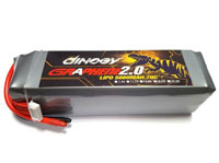 Dinogy Graphene 2.0 LiPo 4S 14.8V Battery 5000mAh 70C (нажмите для увеличения)