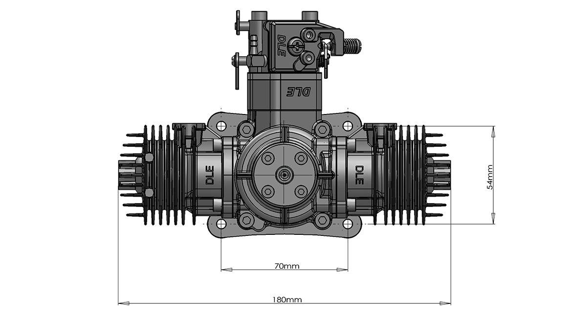 Бензиновый авиамодельный двигатель двухтактный DLE40 Twin Gas Engine 40cc (DLE-40) (нажмите для увеличения) Бензиновый авиамодельный двигатель двухтактный DLE40 Twin Gas Engine 40cc (DLE-40) (нажмите для увеличения)