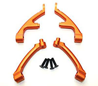 Aluminum Front Shock Support Orange Baja 2pcs