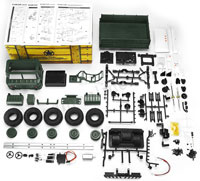 Aosenma WPL B-24 GAZ-66 Green 4WD Offroad Truck 1/16 KIT (  )