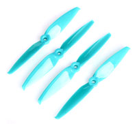 GemFan Flash 5152 5.1x5.2 2-Blade Propeller Blue CW+CCW 4pcs (  )