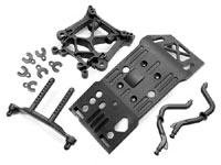 Skid Plate/Body Mount/Shock Tower Set Savage