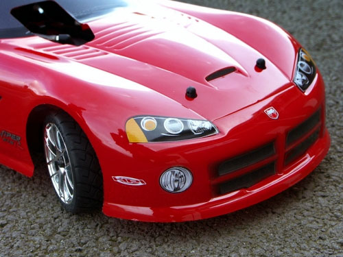 Dodge Viper GTS-R 2003 Painted Body Red 200mm (HPI-7727) (нажмите для увеличения) Dodge Viper GTS-R 2003 Painted Body Red 200mm (HPI-7727) (нажмите для увеличения)