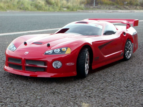 Dodge Viper GTS-R 2003 Painted Body Red 200mm (HPI-7727) (нажмите для увеличения) Dodge Viper GTS-R 2003 Painted Body Red 200mm (HPI-7727) (нажмите для увеличения)