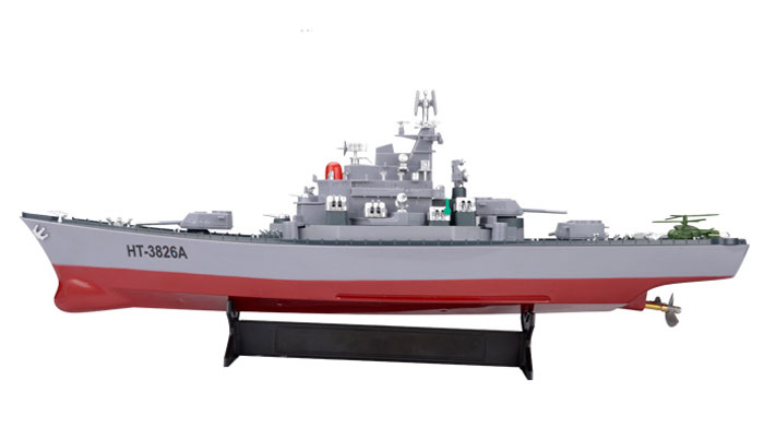 Радиоуправляемый катер HengTai Yamato RC Battleship HT-3826B 1:250 2.4GHz (HT-3826B) (нажмите для увеличения) Радиоуправляемый катер HengTai Yamato RC Battleship HT-3826B 1:250 2.4GHz (HT-3826B) (нажмите для увеличения)