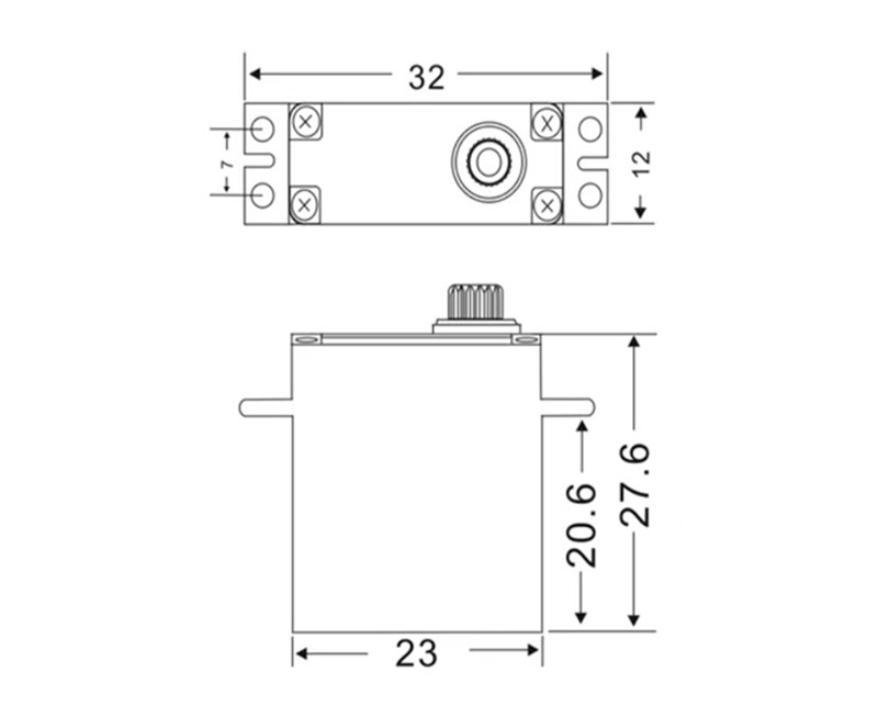 Сервопривод цифровой JX PDI-HV2006MG Metal Gear Mini Digital Servo (JX-PDI-HV2006MG) (нажмите для увеличения) Сервопривод цифровой JX PDI-HV2006MG Metal Gear Mini Digital Servo (JX-PDI-HV2006MG) (нажмите для увеличения)