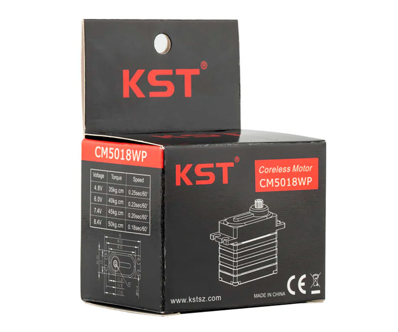 Цифровой сервопривод влагозащищённый KST CM5018WP HV Waterproof Coreless Metal Gear Digital Servo (KST-CM5018WP) (нажмите для увеличения) Цифровой сервопривод влагозащищённый KST CM5018WP HV Waterproof Coreless Metal Gear Digital Servo (KST-CM5018WP) (нажмите для увеличения)