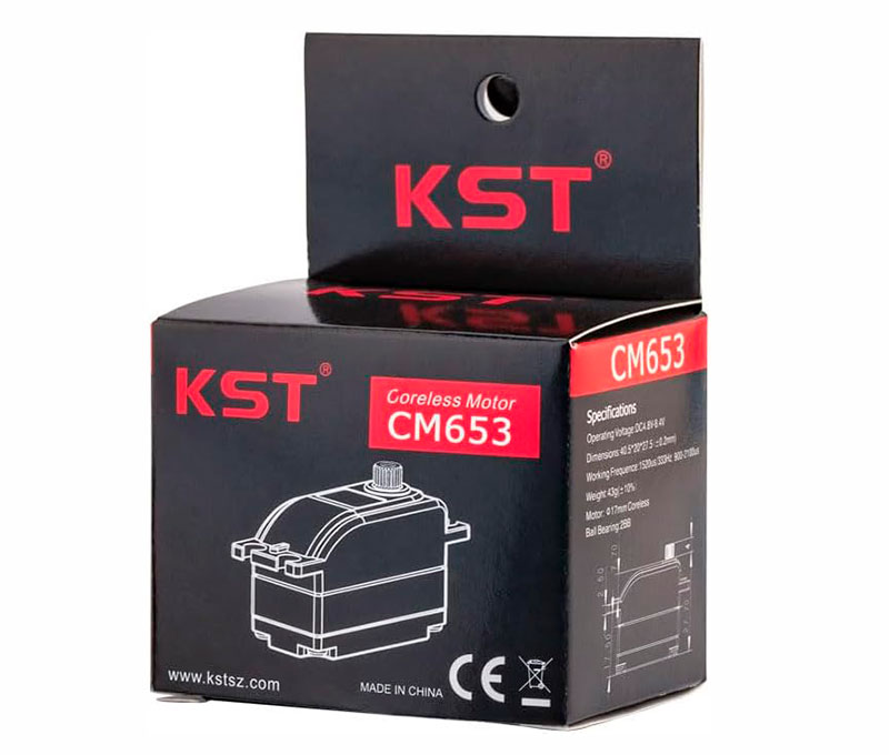 Цифровой сервопривод KST CM653 HV Low Profile Waterproof Coreless Metal Gear Digital Servo (KST-CM653) (нажмите для увеличения) Цифровой сервопривод KST CM653 HV Low Profile Waterproof Coreless Metal Gear Digital Servo (KST-CM653) (нажмите для увеличения)