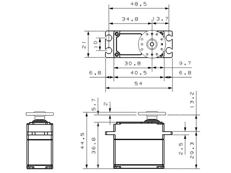 Цифровой сервопривод KST DS3509MG HV Digital Coreless Standard Servo (KST-DS3509MG) (нажмите для увеличения) Цифровой сервопривод KST DS3509MG HV Digital Coreless Standard Servo (KST-DS3509MG) (нажмите для увеличения)