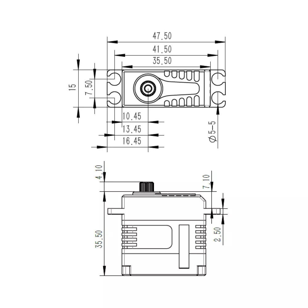 Цифровой сервопривод KST X15-855X V8.0 Tail Metal Gear Brushless Mini Digital Servo (KST-X15-855X) (нажмите для увеличения) Цифровой сервопривод KST X15-855X V8.0 Tail Metal Gear Brushless Mini Digital Servo (KST-X15-855X) (нажмите для увеличения)