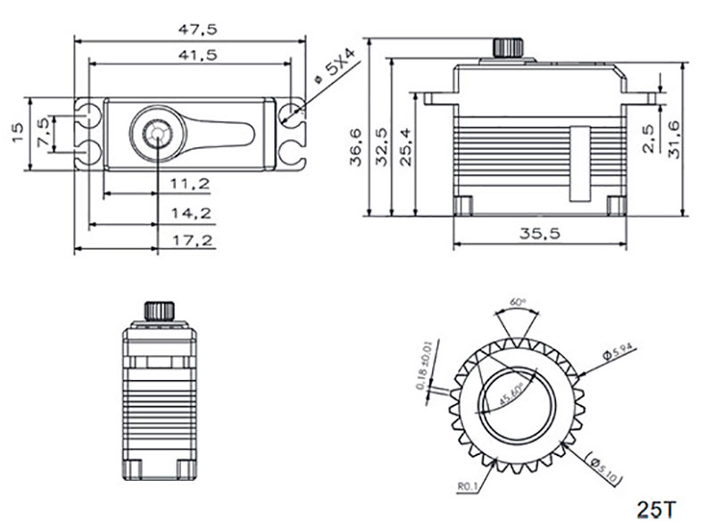 Цифровой сервопривод KST X15-1208 HV V8.0 Metal Gear Coreless Mini Digital Servo (KST-X15-1208) (нажмите для увеличения) Цифровой сервопривод KST X15-1208 HV V8.0 Metal Gear Coreless Mini Digital Servo (KST-X15-1208) (нажмите для увеличения)