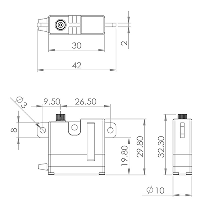 Цифровая рулевая сервомашинка MKS HV6130 Coreless Metal Gear Digital Wing Servo S0022009 (MKS-HV6130) (нажмите для увеличения) Цифровая рулевая сервомашинка MKS HV6130 Coreless Metal Gear Digital Wing Servo S0022009 (MKS-HV6130) (нажмите для увеличения)
