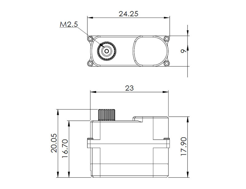 Цифровая рулевая сервомашинка MKS DS75K-N Metal Gear High Speed Glider Digital Wing Servo S0022008 (MKS-DS75K-N) (нажмите для увеличения) Цифровая рулевая сервомашинка MKS DS75K-N Metal Gear High Speed Glider Digital Wing Servo S0022008 (MKS-DS75K-N) (нажмите для увеличения)